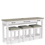 Sofa Table W/3 Stools Sofa Tables Cloud/fog 17 Sofa Table W/3 Stools Sofa Tables Cloud/fog 17