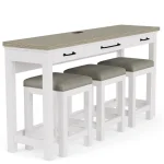 Sofa Table W/3 Stools Sofa Tables Cloud/fog 18 Sofa Table W/3 Stools Sofa Tables Cloud/fog 18