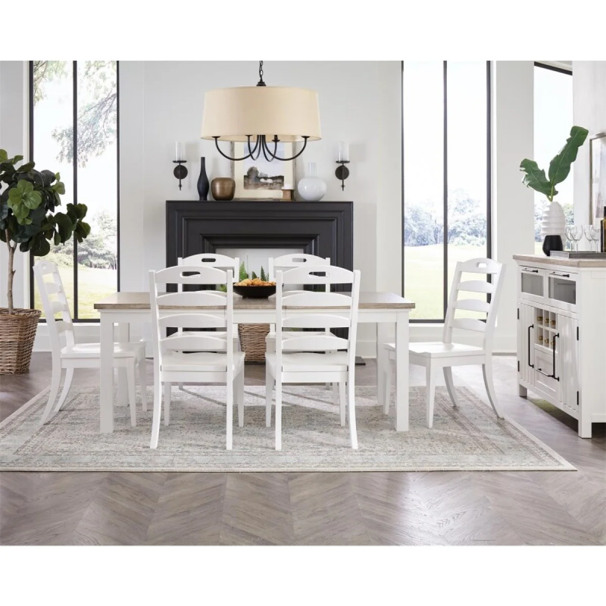 Ladderback Side Chair 2in Chairs & Benches Chairs & Benches 4