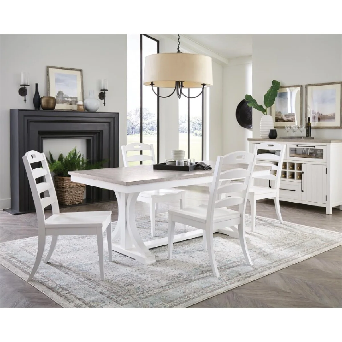 Ladderback Side Chair 2in Chairs & Benches Chairs & Benches 7