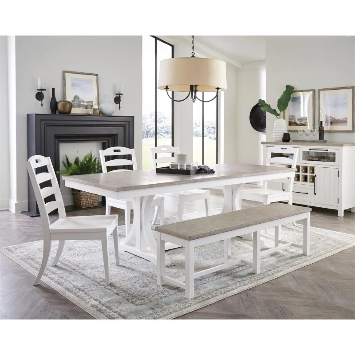 Dining Bench 1in Chairs & Benches Chairs & Benches 4