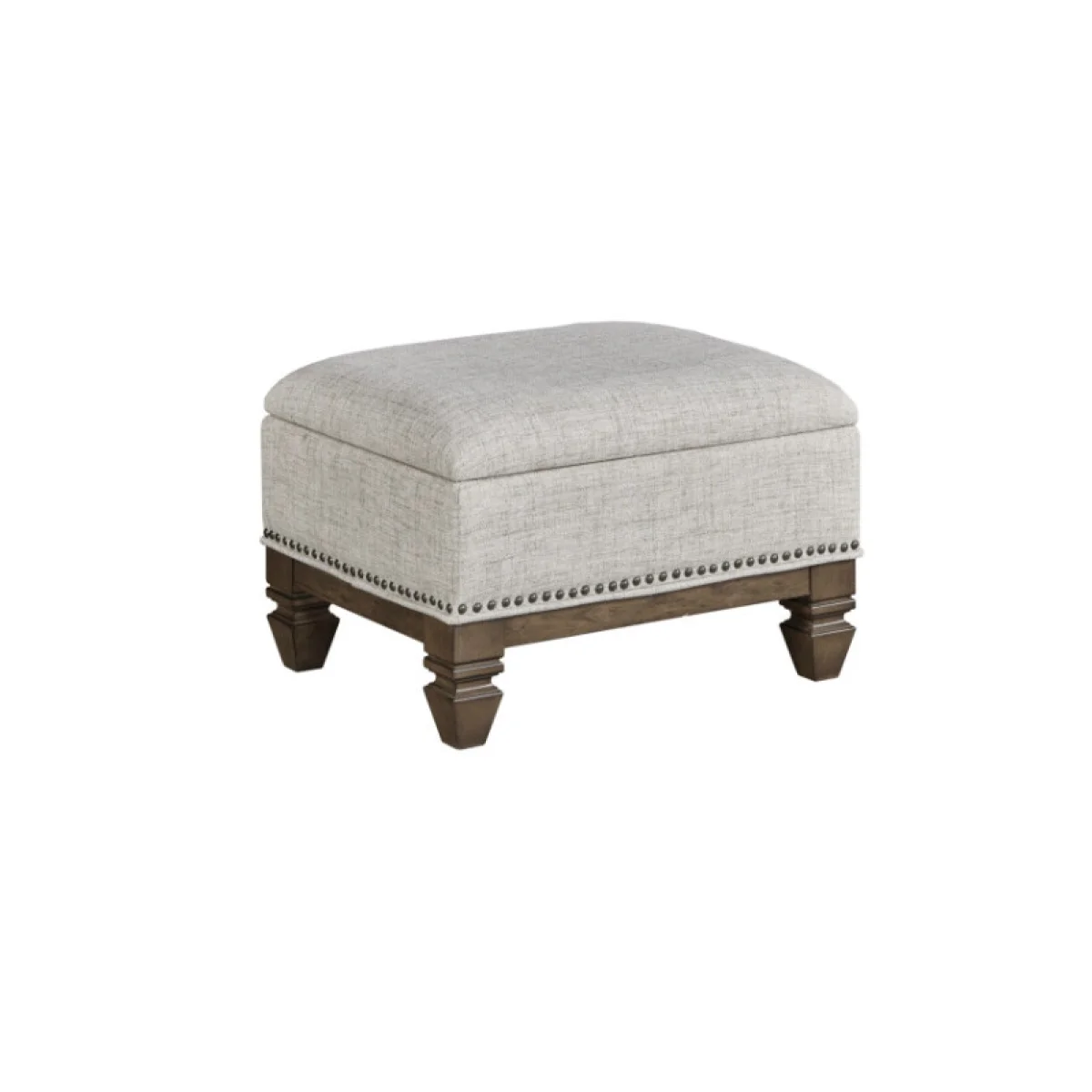 Maribelle Storage Ottomansole Ottomans & Poufs Cream 4