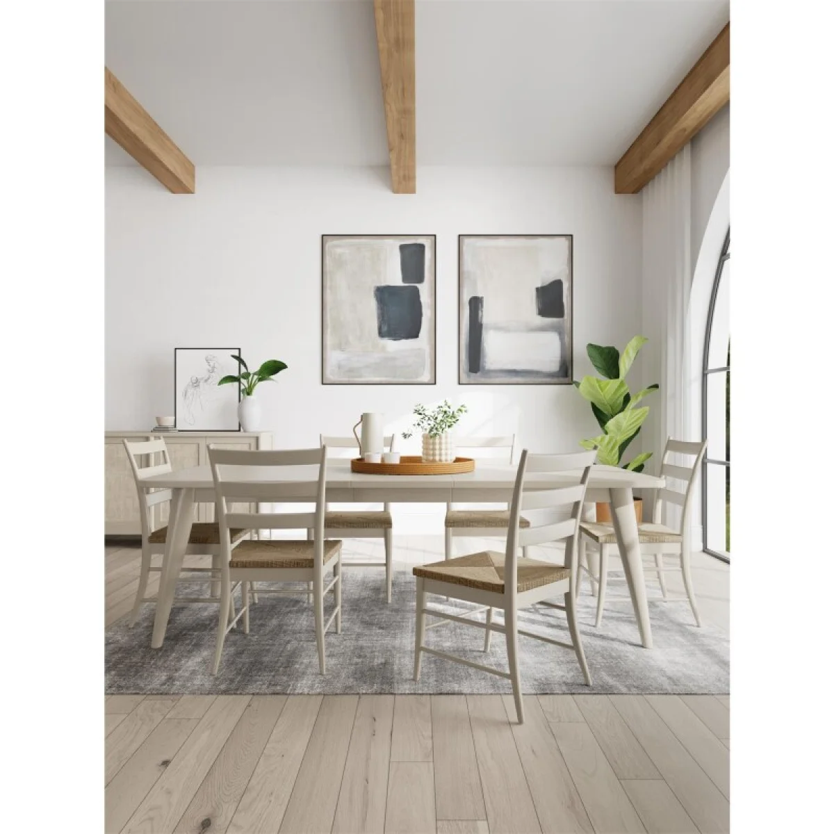 Rectangle Dining Table Dining Tables Cream 11