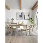 Rectangle Dining Table Dining Tables Cream 25