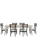 Rectangle Dining Table Dining Tables Cream 31