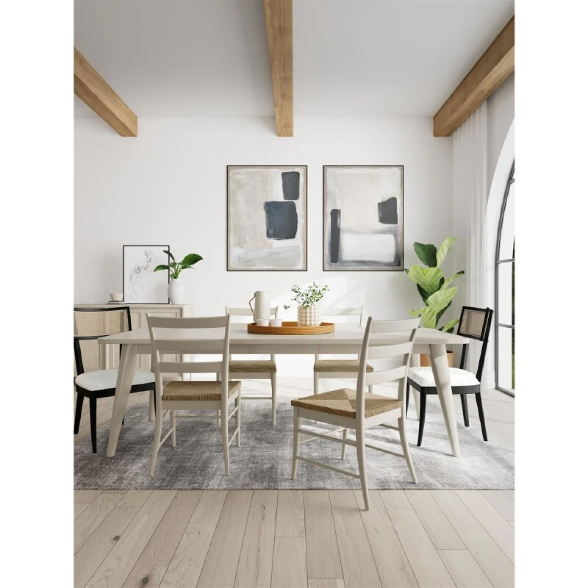 Rush Seat Side Chair 2in Chairs & Benches Chairs & Benches 8