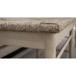 Rush Seat Dining Bench - Image 5