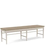 Rush Seat Dining Bench - Image 9