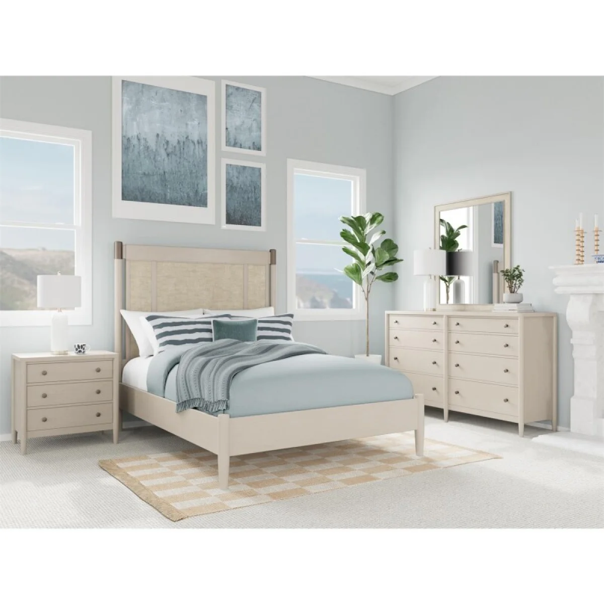 8-drawer Dresser Dressers Cream 11