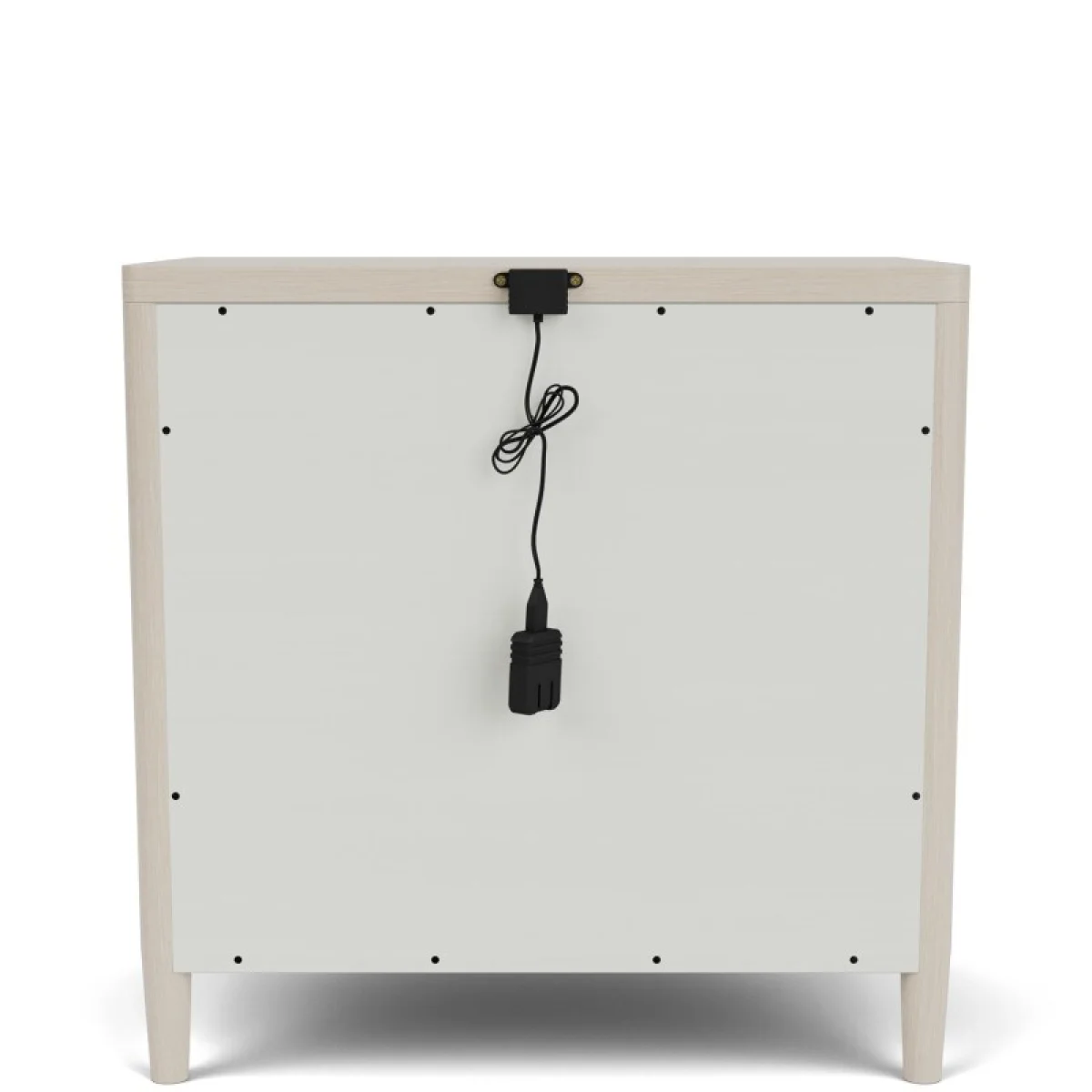 3-drawer Nightstand Nightstands Cream 8
