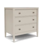 3-drawer Nightstand Nightstands Cream 26