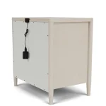 3-drawer Nightstand Nightstands Cream 29