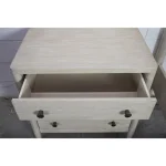 3-drawer Nightstand Nightstands Cream 30