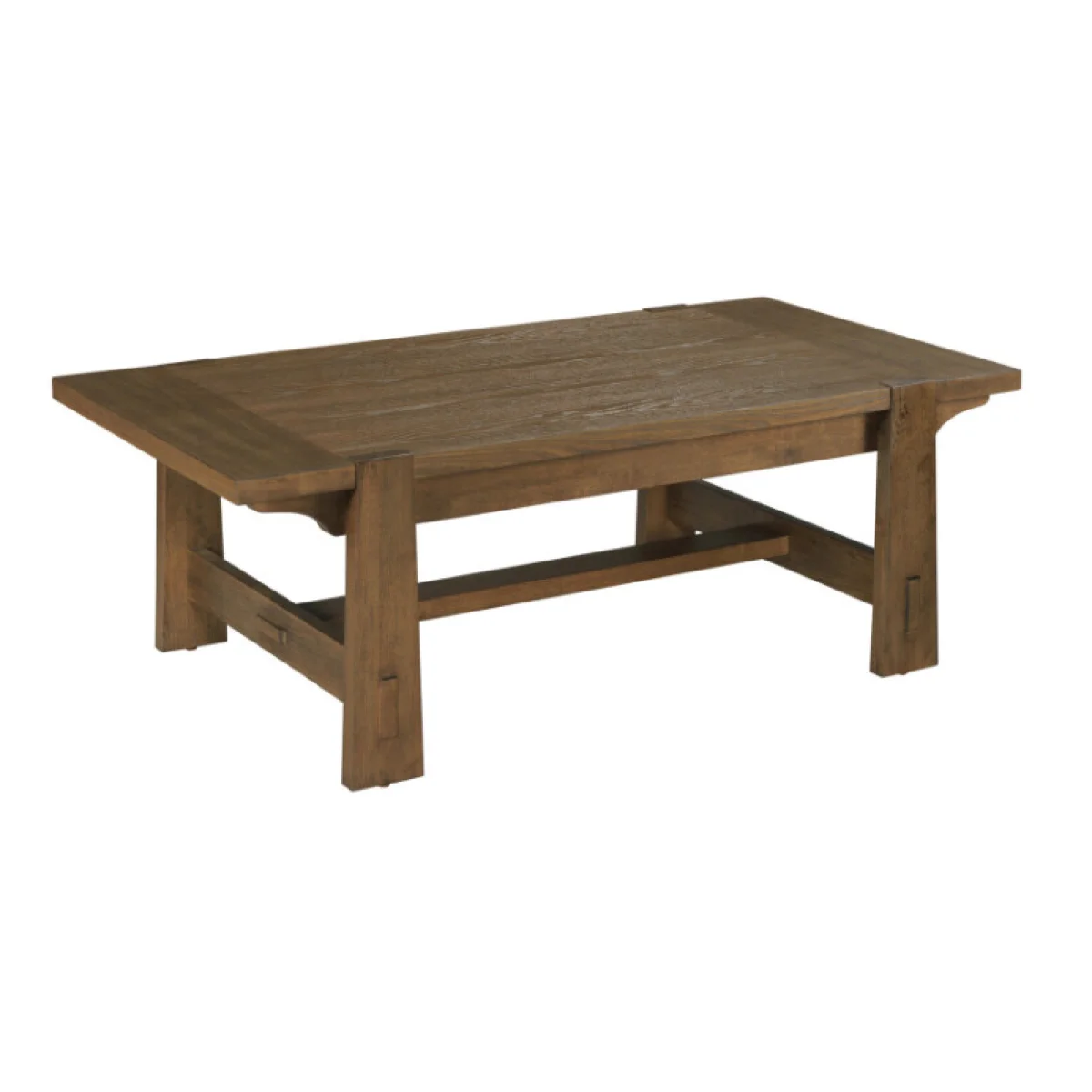 Thornton Rectangular Coffee Table Cocktail & Coffee Tables Brown 4