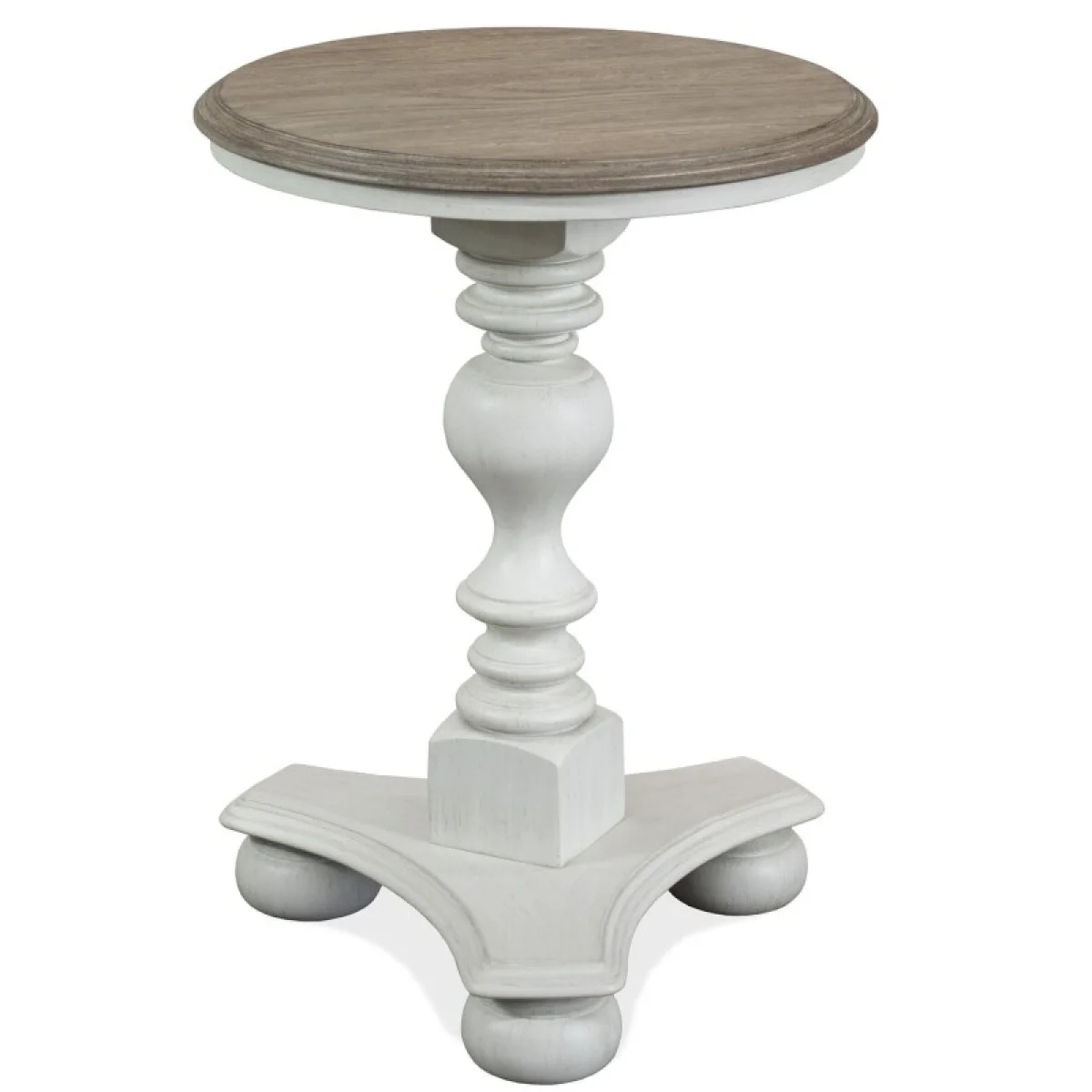 Round End Table End tables Cream 6