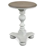 Round End Table End tables Cream 17