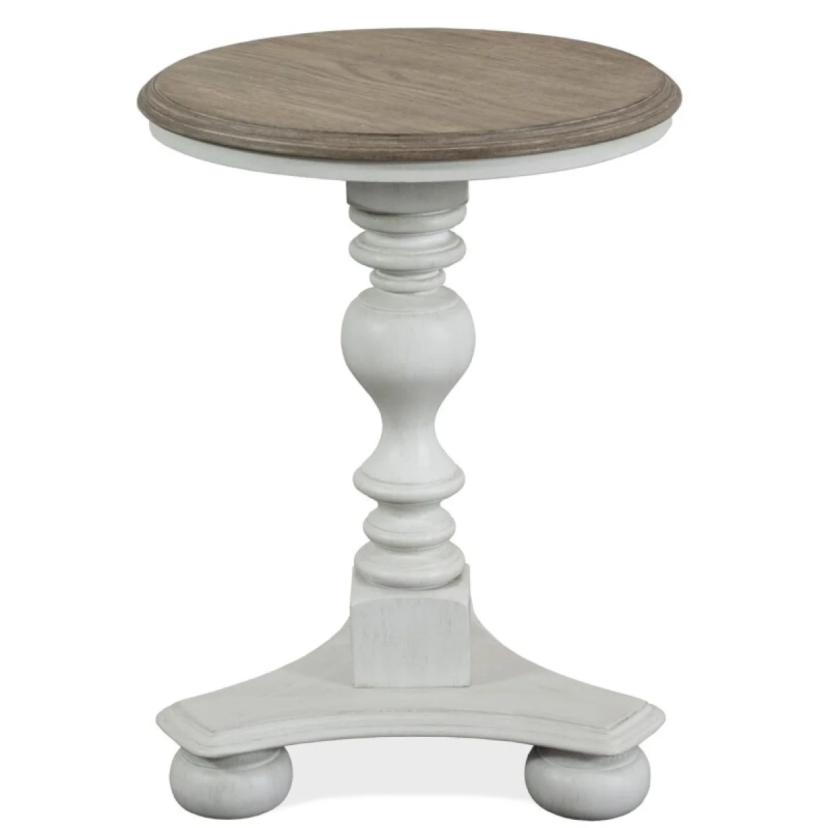 Round End Table End tables Cream 11