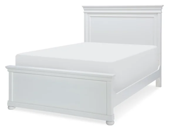 Complete Panel Full Bed White Finish Youth Beds Legacy Classic Furniture