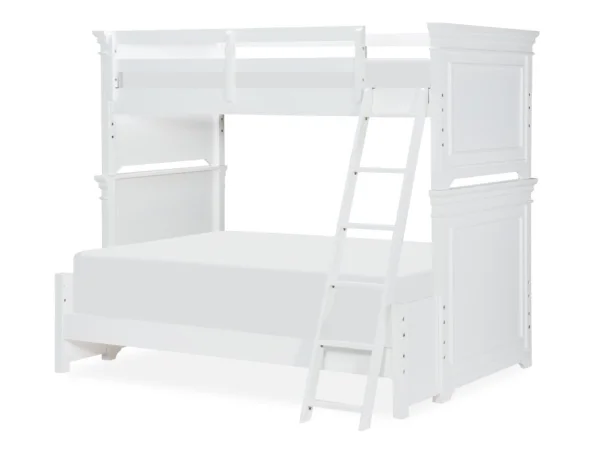 Complete Bunk Twin Full Ext White Youth Beds Legacy Classic Furniture