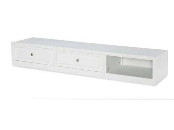 Underbed Stg Unit White Finish Bed Parts Bed Parts
