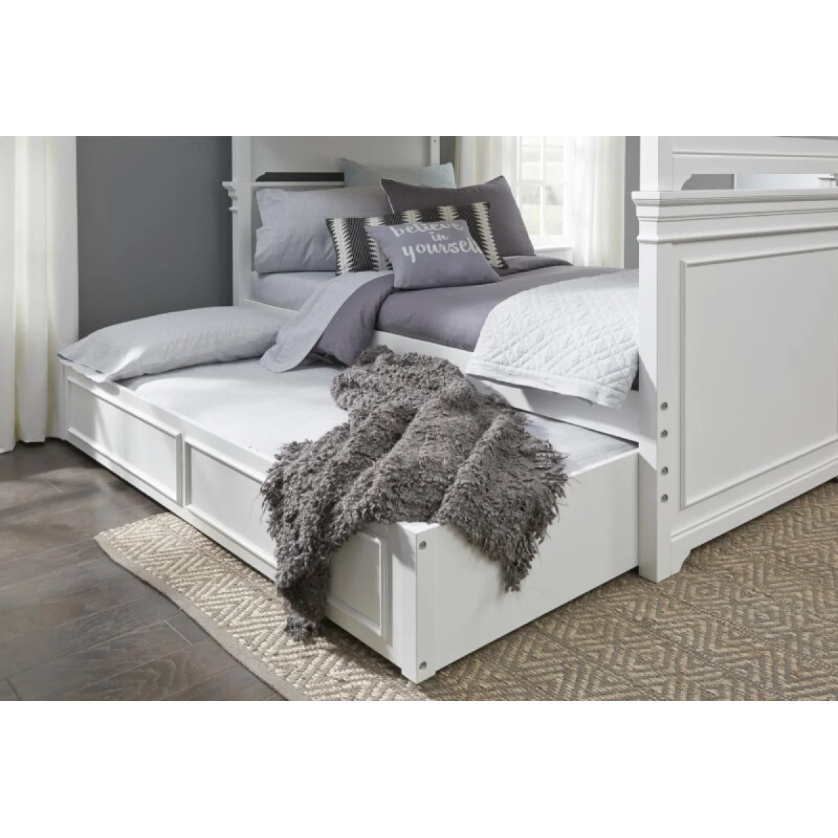 Trundle White Finish Bed Parts Bed Parts 7