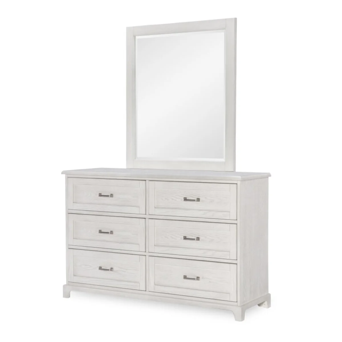 6 Drawer Dresser Youth Dressers Bleached Linen 6