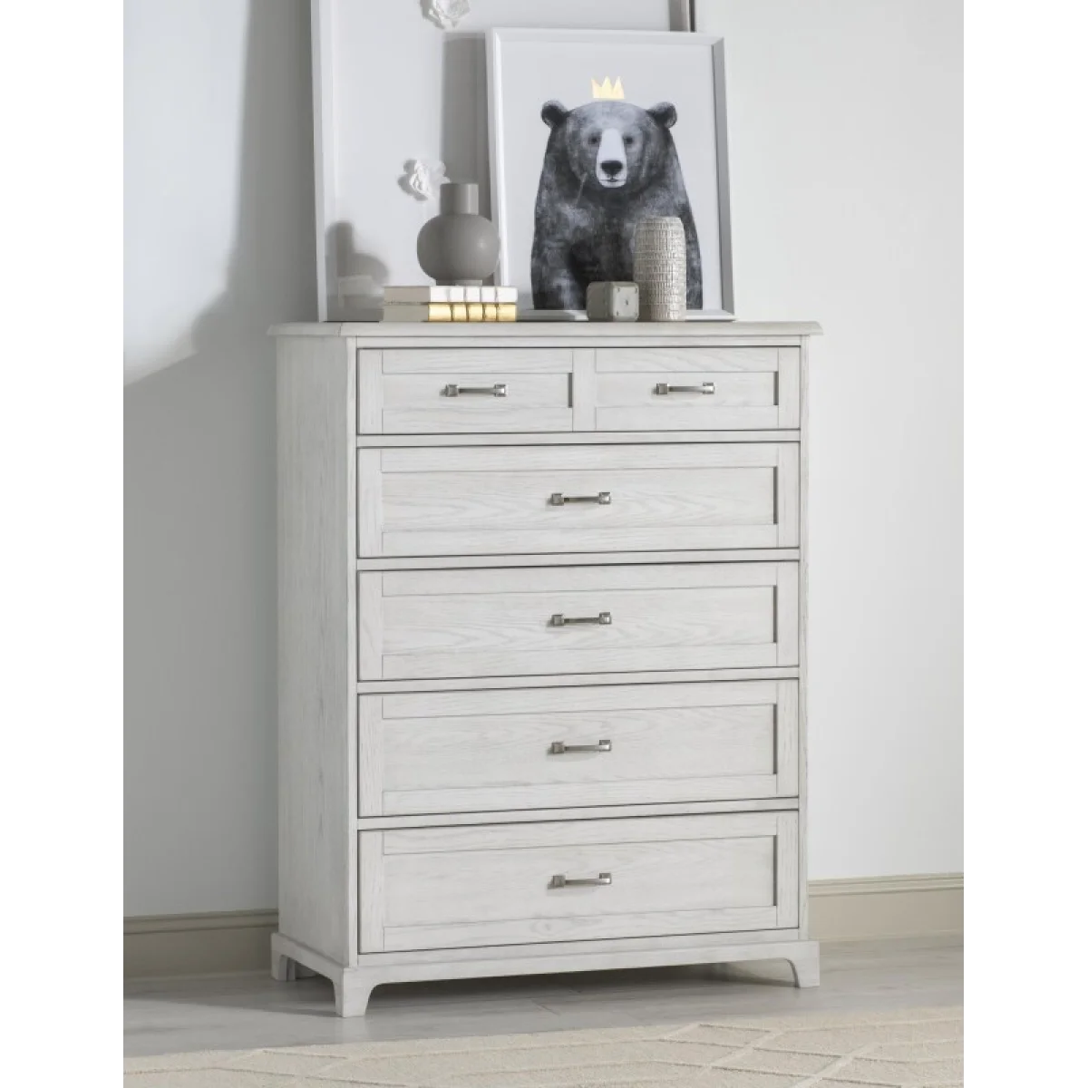 Drawer Chest Youth Chests Bleached Linen 6