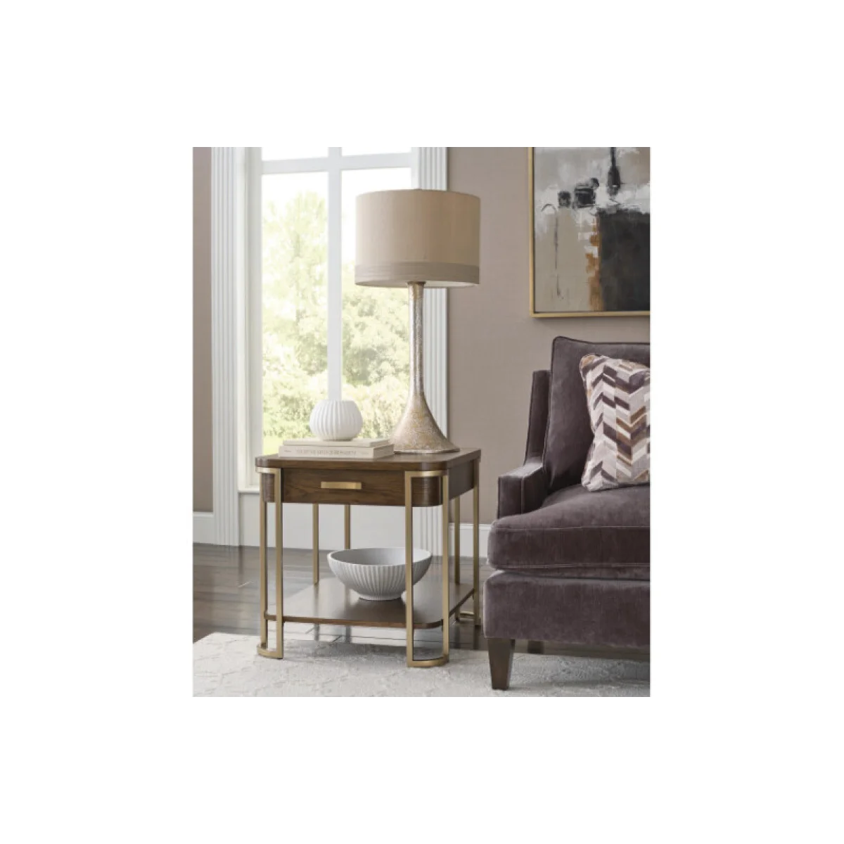 Emerit End Table End tables black 6