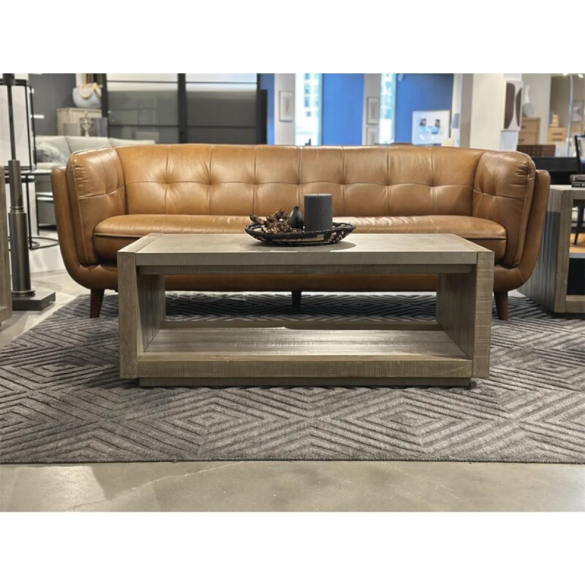 Rectangle Cocktail Table Cocktail & Coffee Tables Brown 6