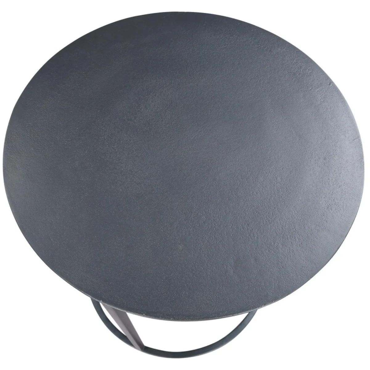 Round End Table End tables Antique Charcoal 11