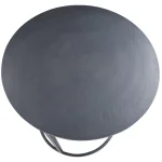 Round End Table End tables Antique Charcoal 20