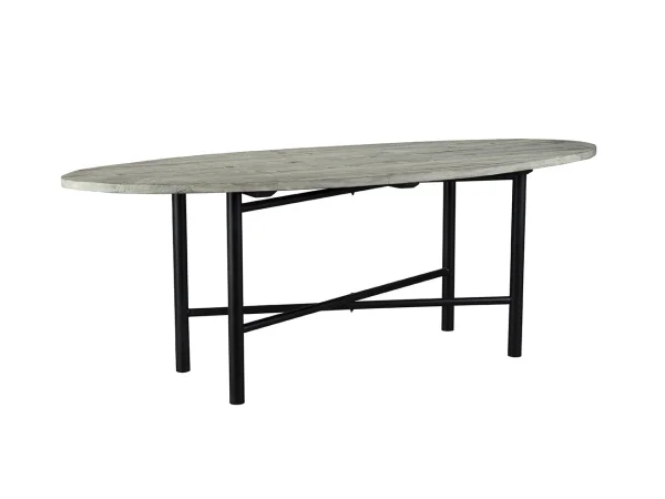 Marquee Oval Dining Table Dining Tables Brown