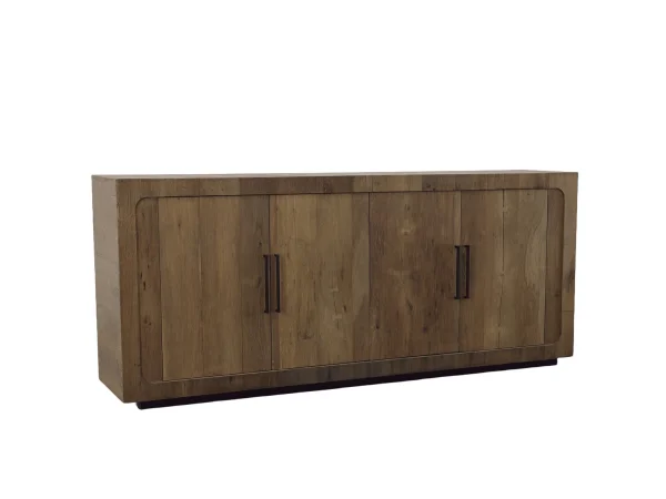 Benefactor Round End Table End tables Brown 10