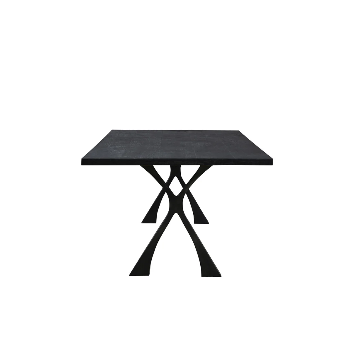 Black Wishbone Dining Table Dining Tables black 7