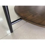 Round Cocktail Table Cocktail & Coffee Tables black 18