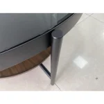 Round Cocktail Table Cocktail & Coffee Tables black 21