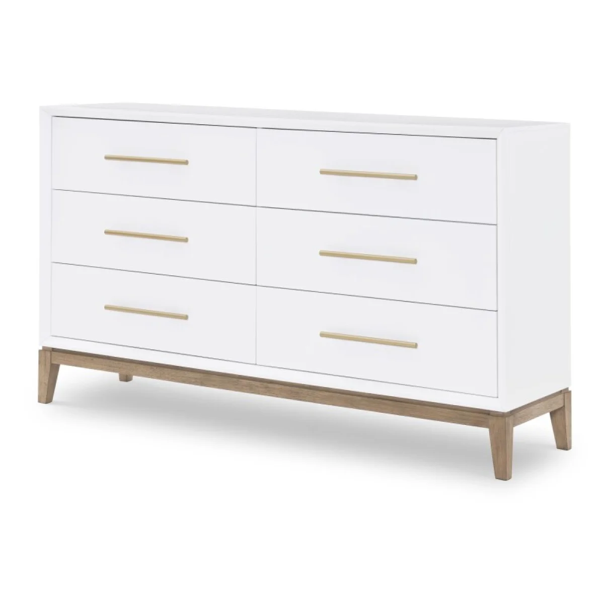 Dresser Dressers Cloud White And Desert Oak 4