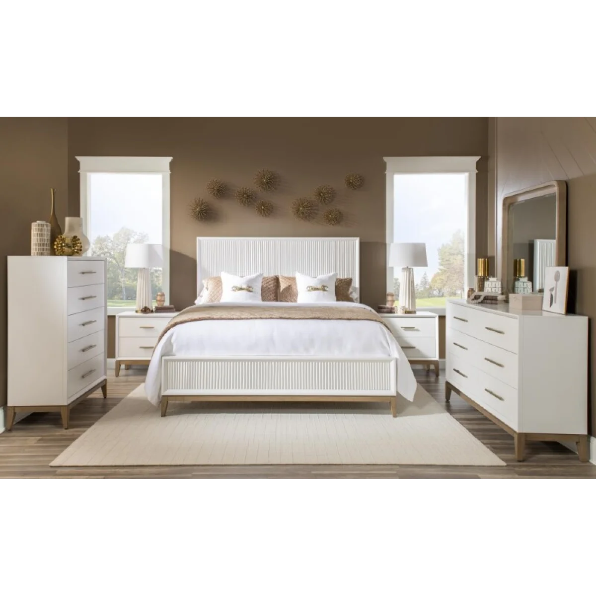 Dresser Dressers Cloud White And Desert Oak 10
