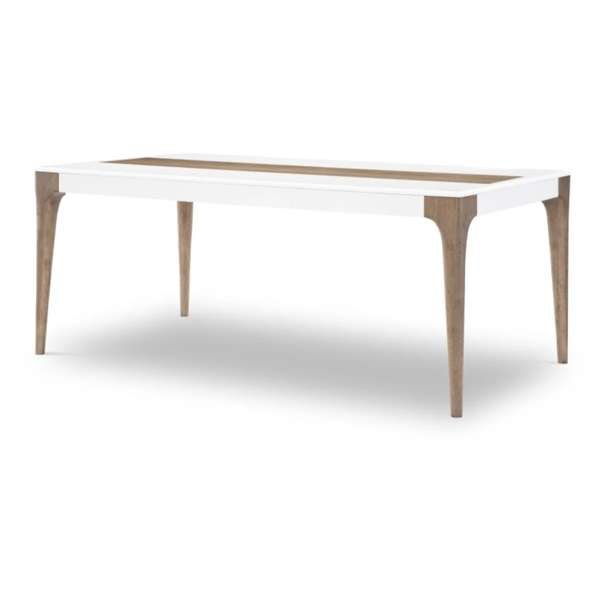 Rectangular Dining Table Dining Tables Cloud White And Desert Oak 4