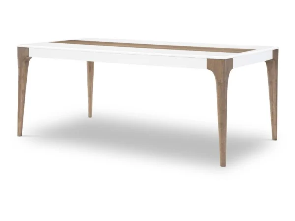 Rectangular Dining Table Dining Tables Cloud White And Desert Oak