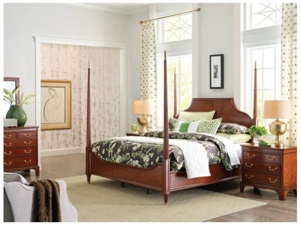 Addison Duncan Queen Poster Bed – Complete Beds American Drew