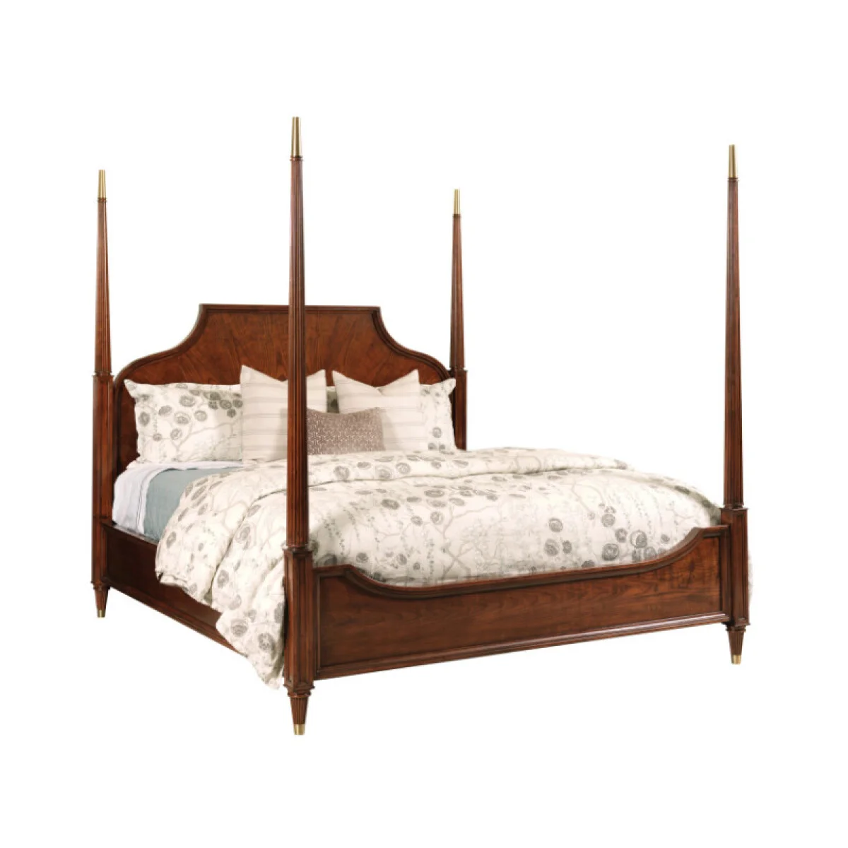 Addison Duncan Cal-king Poster Bed – Complete Beds American Drew 8