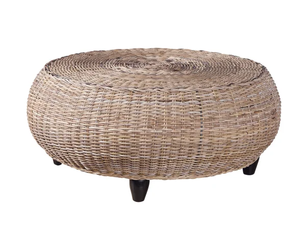 Woven Kubu Mandalay Ottoman Ottomans & Poufs Furniture Classics