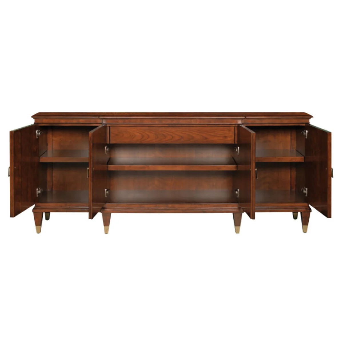 Addison Andover Breakfront China – Complete Dining Storage American Drew 7