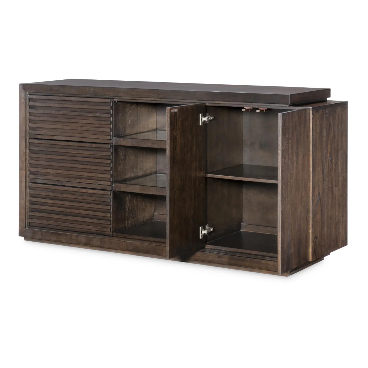 Credenza Dining Storage Brown 6