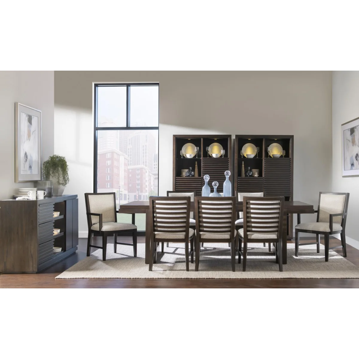 Uph Ladderback Arm Chair Chairs & Benches Brown 8