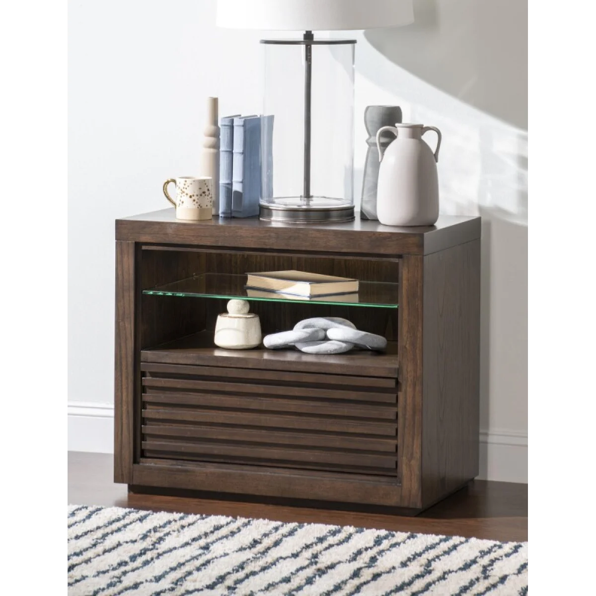 Open Nightstand Nightstands Brown 6