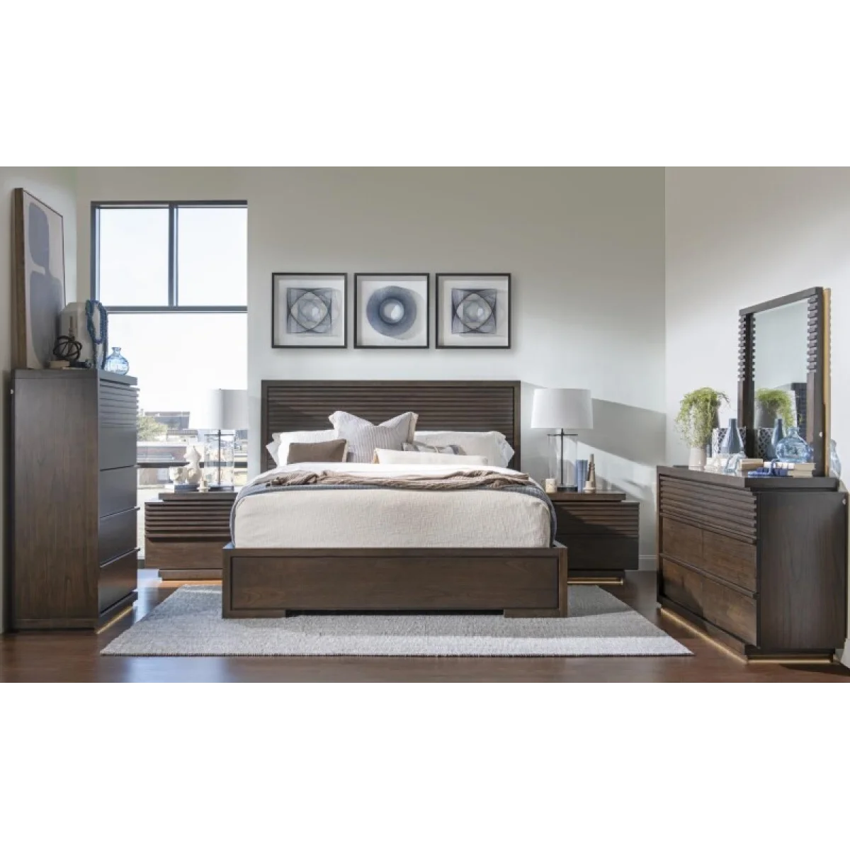 Complete King Panel Bed 6/6 Beds Beds 8