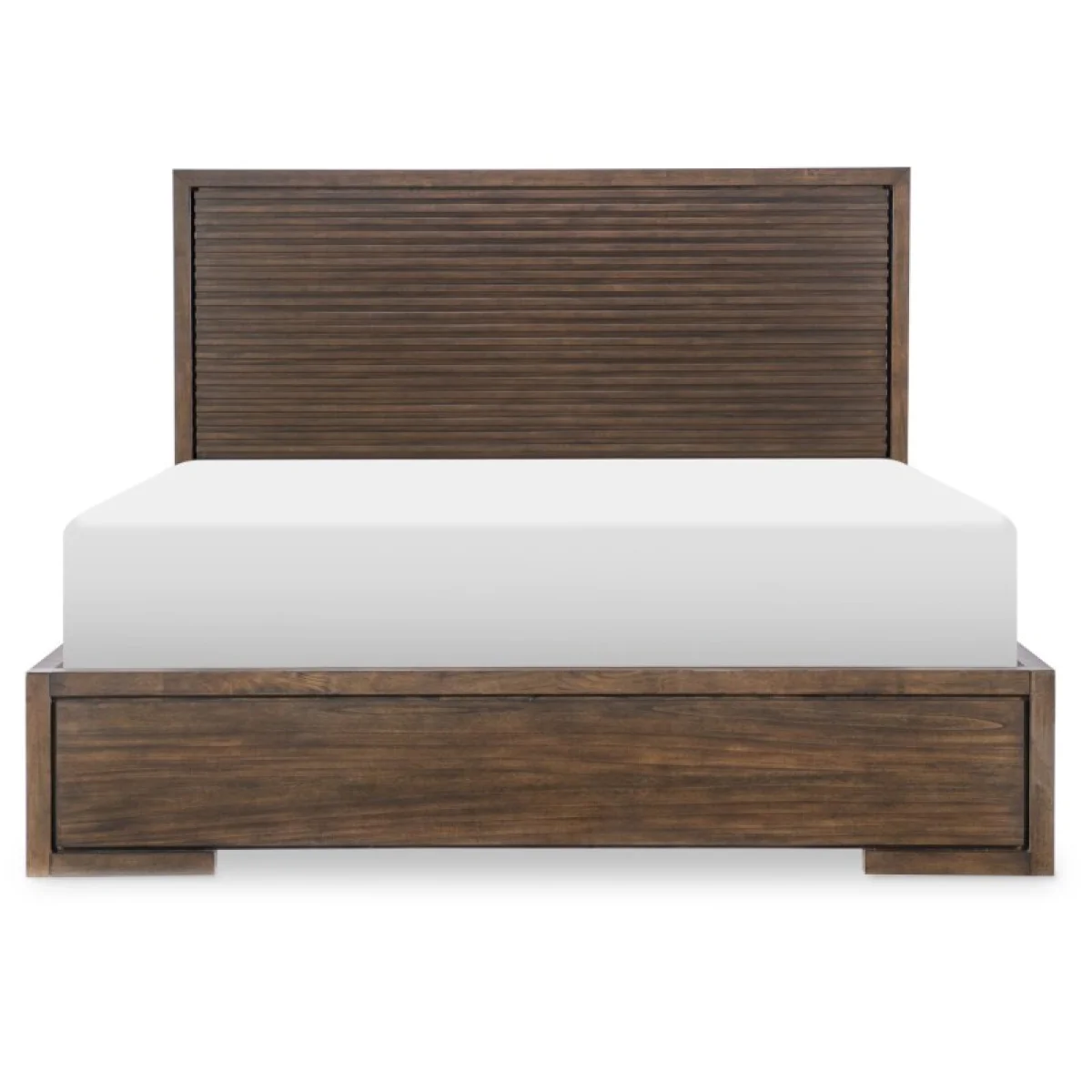 Complete Panel Bed W. 1 Side Storage Queen 5/0 Beds Beds 6