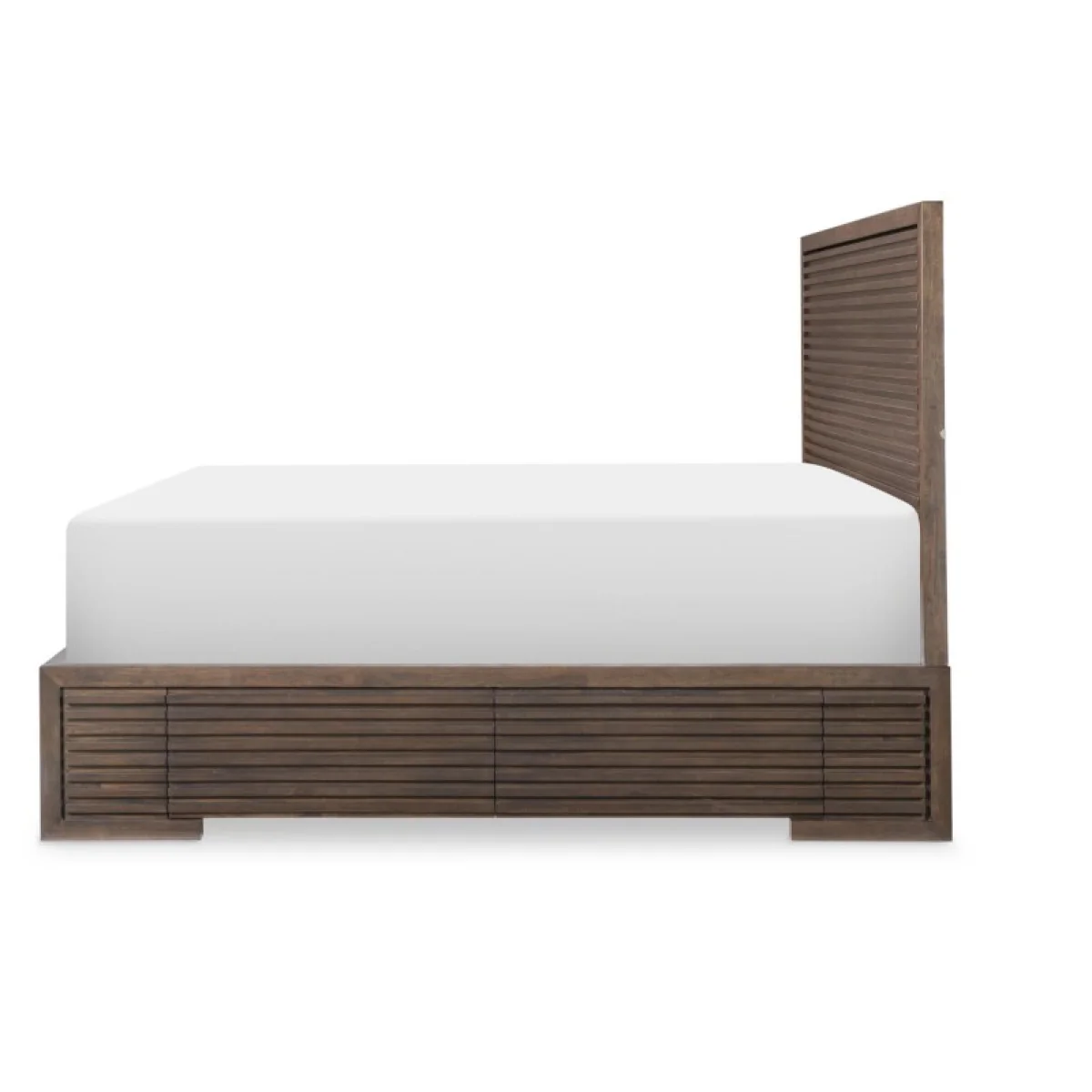 Complete Panel Bed W. 2 Side Storage King 6/6 Beds Beds 7